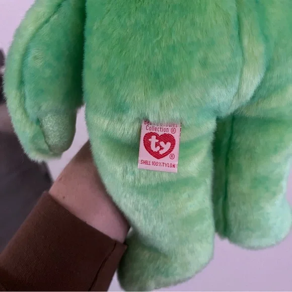 Ty Soccer Bear Kicks Beanie Buddy Vintage 1999 - Picture 5 of 5